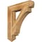 Ekena Millwork Imperial Arts & Crafts Rough Sawn Bracket, Western Red Cedar, 6"W x 32"D x 36"H BKT06X32X36IMP03RWR - alternate 1